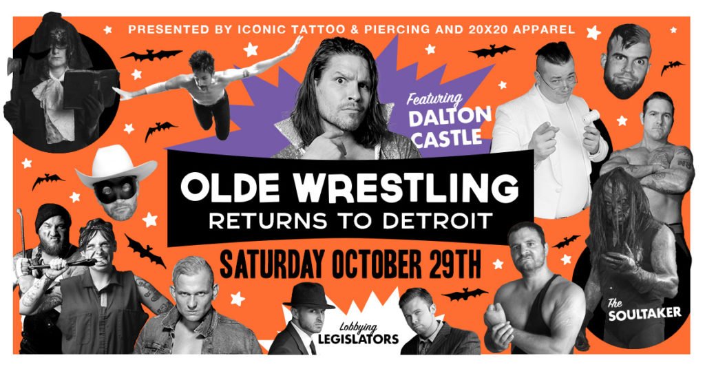 Olde Wrestling returns to Detroit!